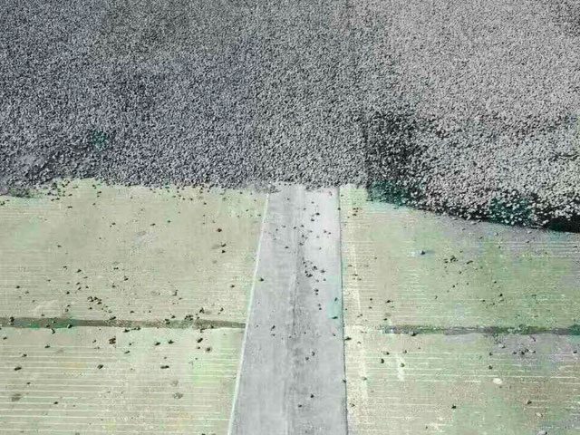 防裂贴施工